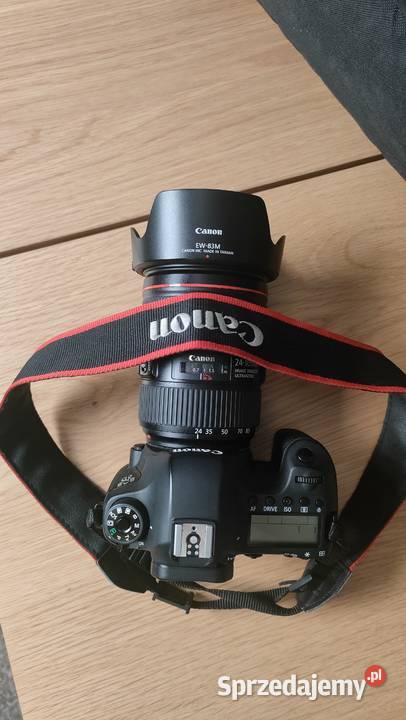 Zestaw Canon EOS 6D obiektyw 24105 lampa Canon Aparaty Fotografia i Optyka Białystok sprzedam