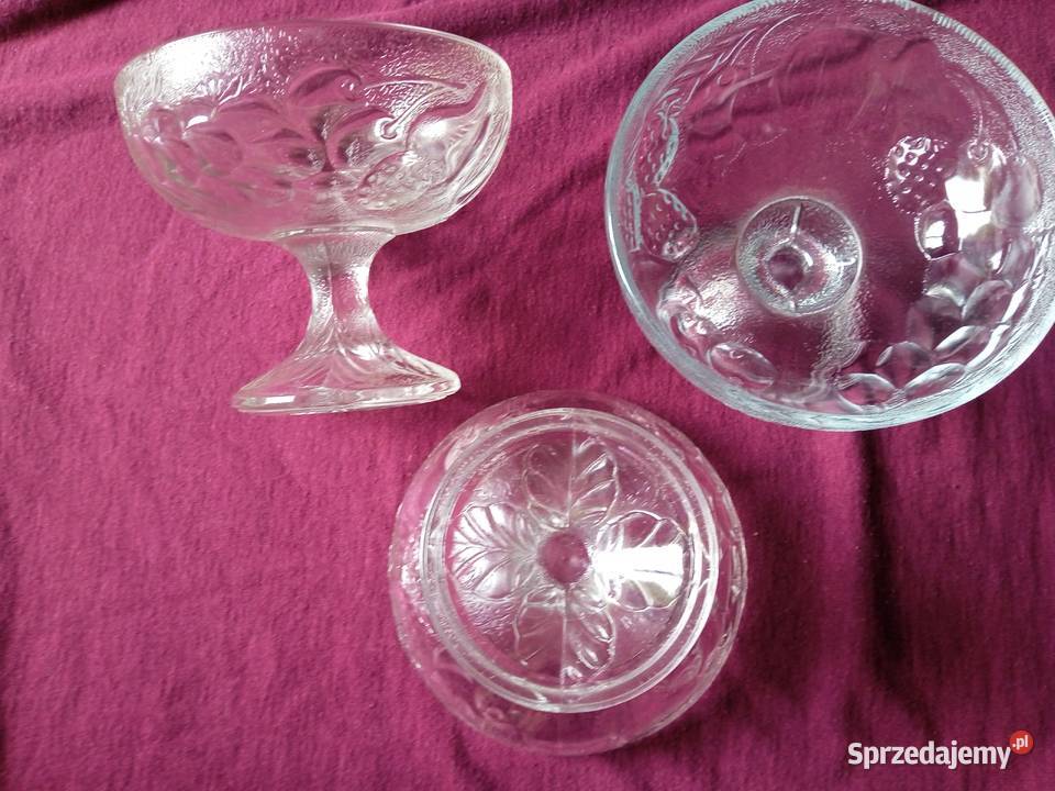 komplet 3 pucharki Libochovice Czechosłowacja Koźminek