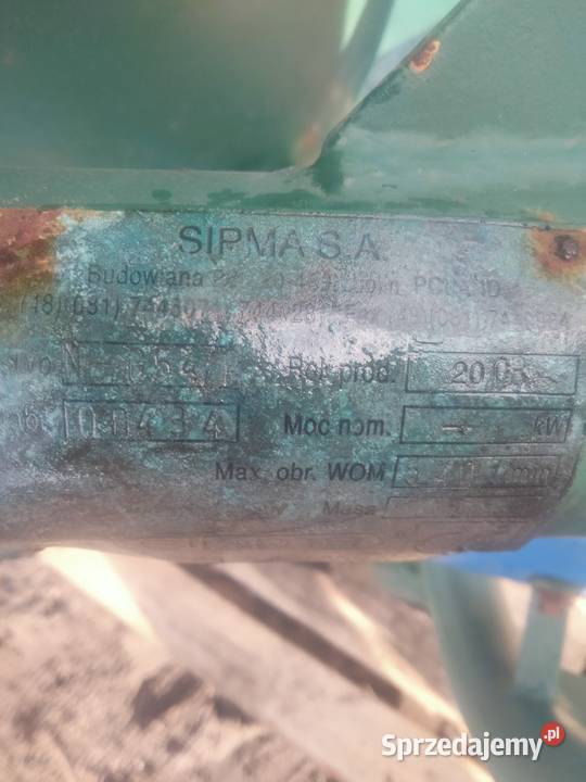 Rozsiewacz nawozu lejek sipma Rejowiec Fabryczny