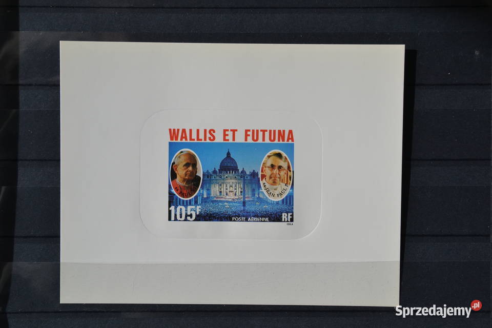 Znaczki Papieże Paweł VI i Jan Paweł I Wallis Antyki, Sztuka, Kolekcje Sobótka