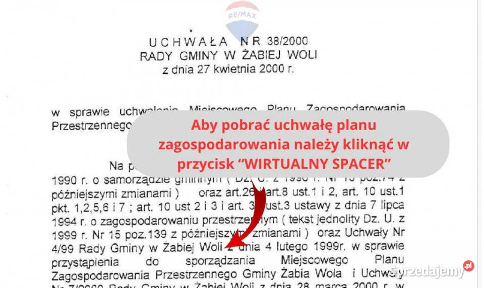 Siestrzeń działki pod duży dom bez podatku 30m