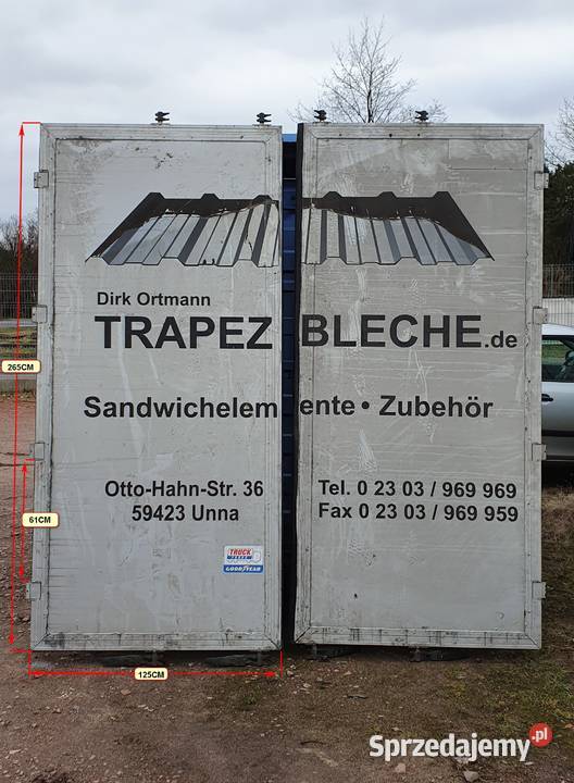 NACZEPA DRZWI KOGEL KRONE SCHMITZ Bieleń