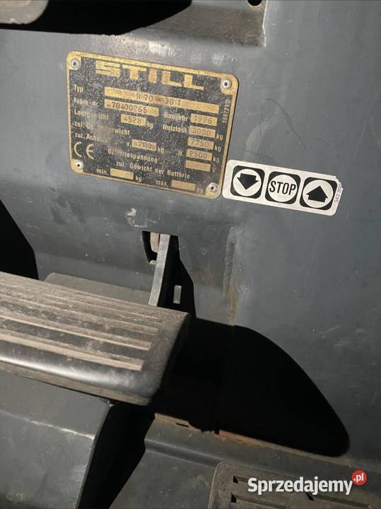 Wózek Widłowy Still R7030 Myszków