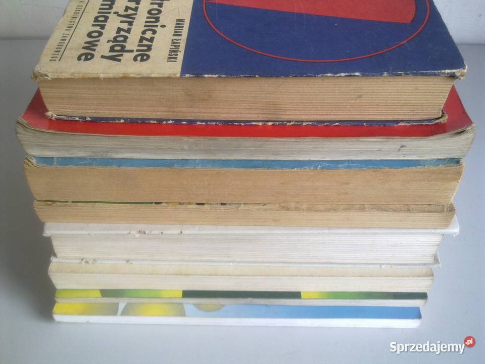 Książki Elektrotechniczne 8 sztuk opolskie Olesno