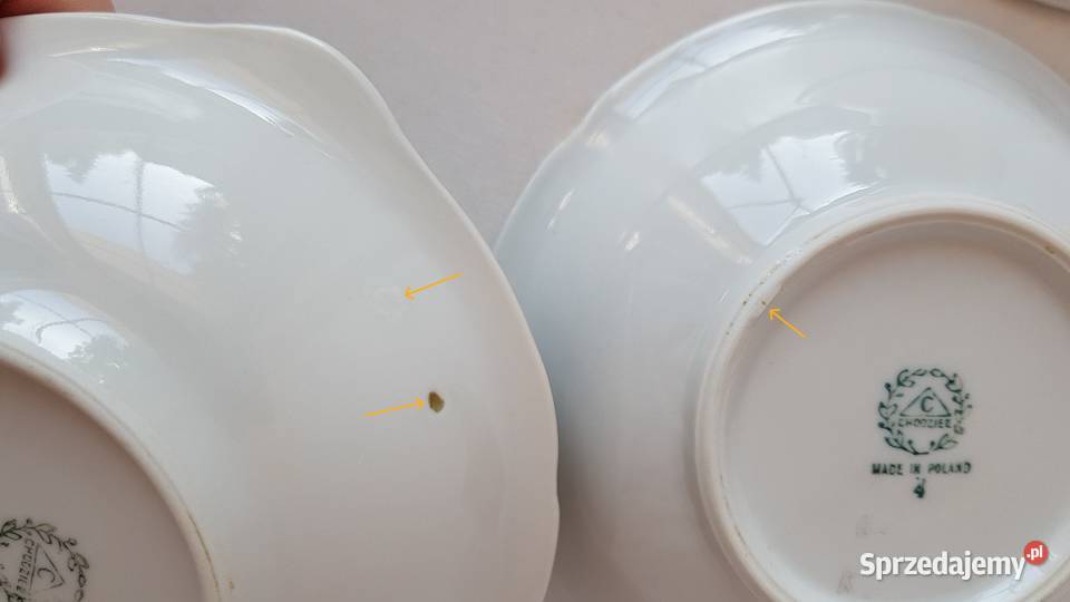 Porcelanowe miseczki Owoce miseczka x3 Chodzież Dąbrowa Górnicza