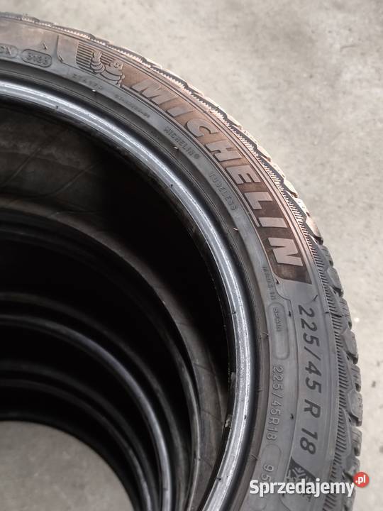 Komplet opon zimowych Michelin Pilot Alpin 5 18cale Skoczów