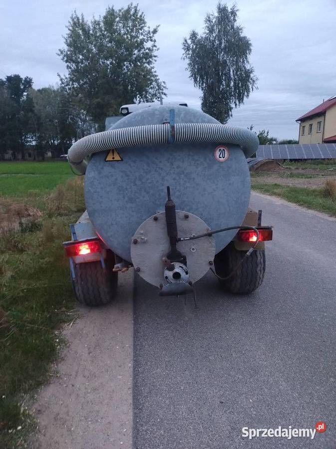 Beczkowóz firmy Pomot Chojna Przasnysz