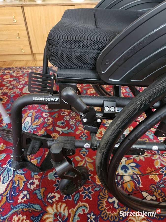 Nowy lekki wózek aktywny Rehasense ICON 30 FAF Zdrowie