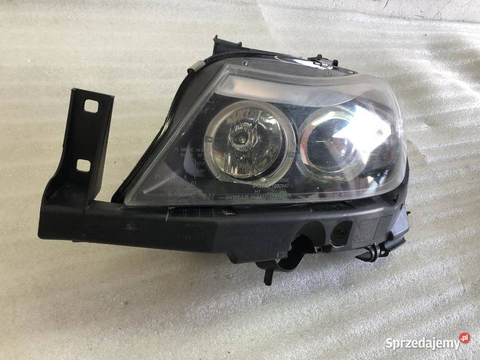 LAMPA LEWY PRZÓD BMW E90 E91 SONAR EU PRZED LIFT osobowe Lampy przeciwmgielne