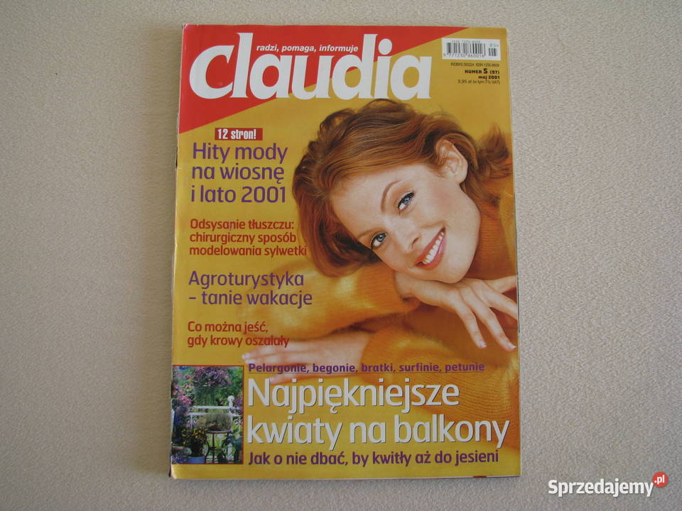 Magazyn Claudia miesięcznik z lat 1997 2013 Brzegi