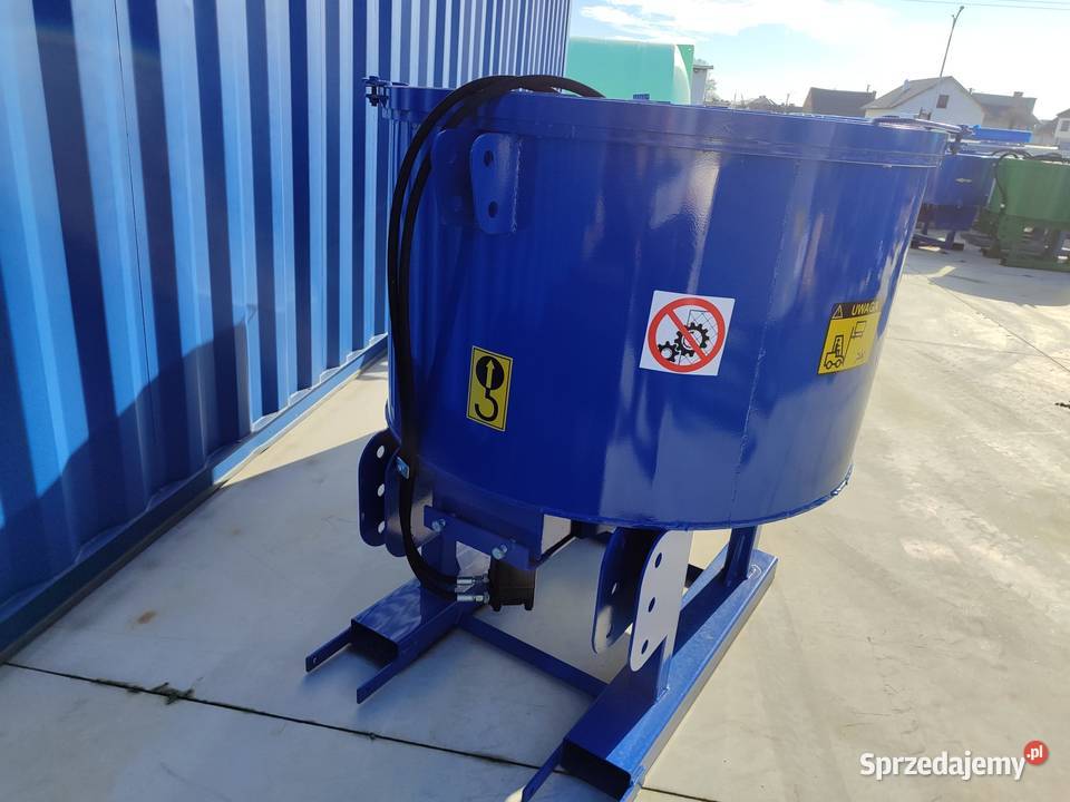 Betoniarka hydrauliczna 800l Kazimierz Dolny