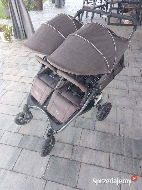 Wózek bliźniaczy Vasco baby Snap duo Pompowane Bliźniacze Wtórek