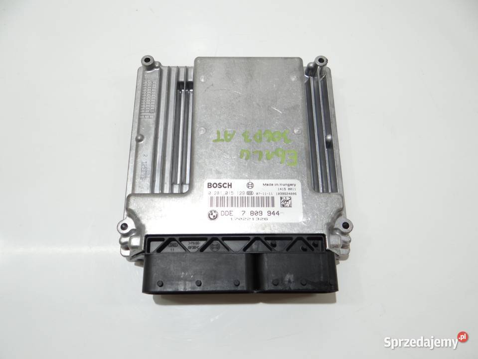 KOMPUTER STEROWNIK SILNIKA BMW E60 E61 306D3 OE osobowe Silniki i osprzęt lubelskie Strzyżewice