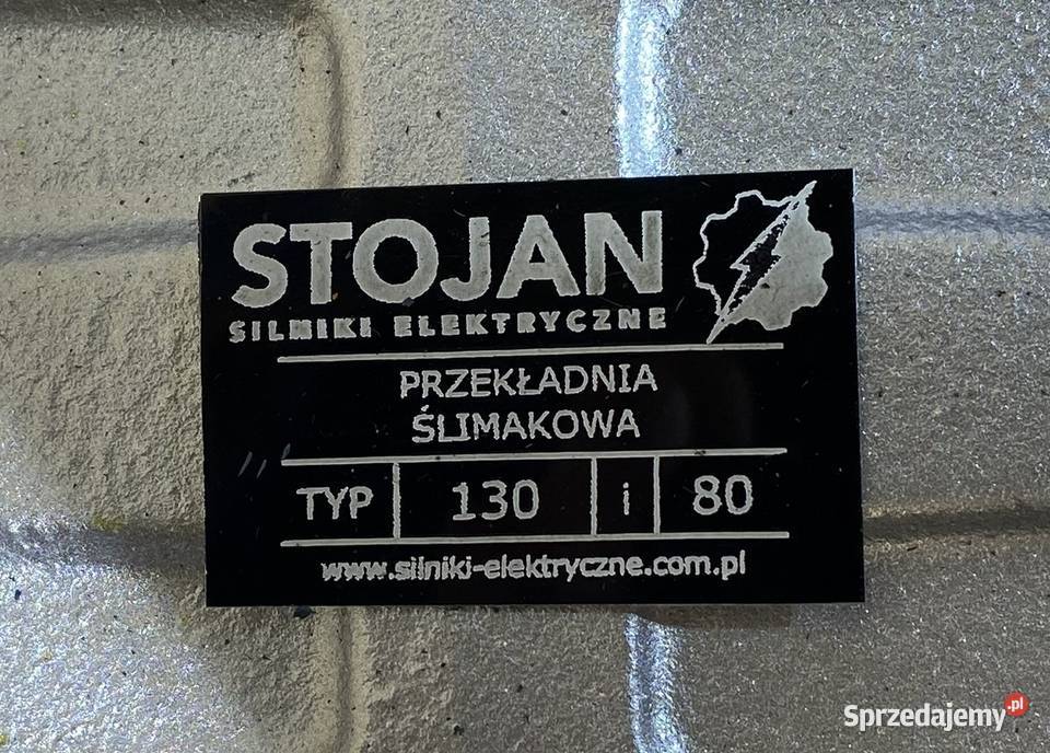 motoreduktor przekładnia 22kW 18obr kujawsko-pomorskie Pigża