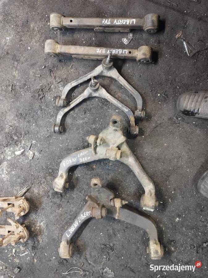 JEEP LIBERTY wahacz przód tył Zawieszenie i układ kierowniczy
