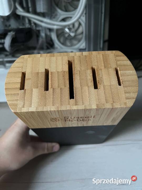 Bambusowy blok stojak na noże Russell Hobbs Radzyń Podlaski