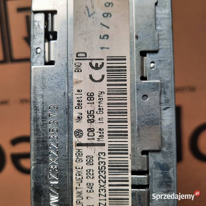 VW Beetle Radio Radioodtwarzacz Pozostałe Stalowa Wola