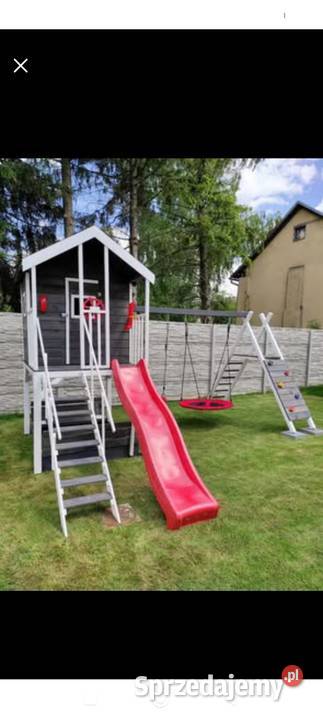 Zjeżdżalnia ogrodowa 25 m Ślizg Huśtawki podkarpackie sprzedam