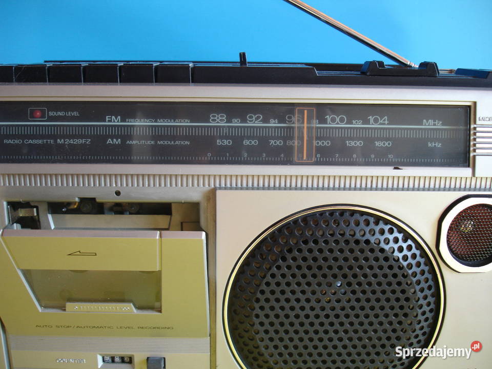 Radiomagnetofon SANYO M 2429FZ