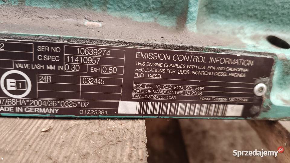 Blok silnika VOLVO D7E sprzedam
