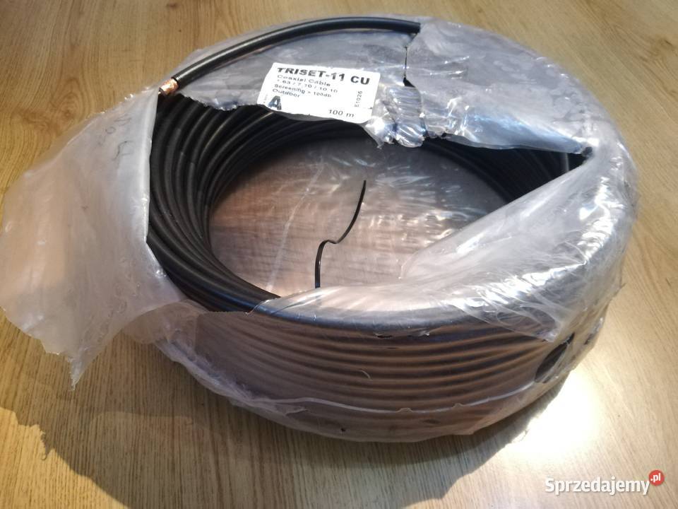 Kabel Koncentryczny rtvsat TRISET11 CU 60m 100