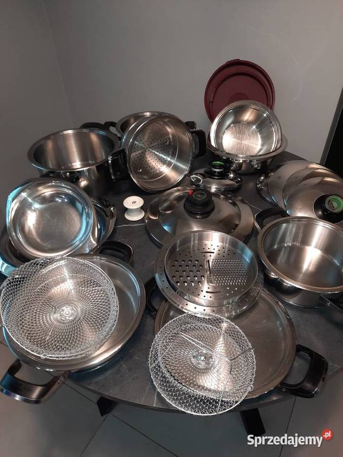 Komplet garnków AMC ze stali nierdzewnej Wrocław