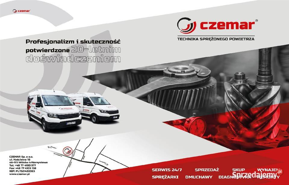 Kompresor tłokowy CZEMAR AirGroter C7555270 sprzedam