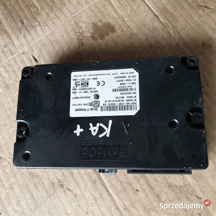 FORD KA PLUS MODUL STEROWNIK BLUETOOTH Łochowice