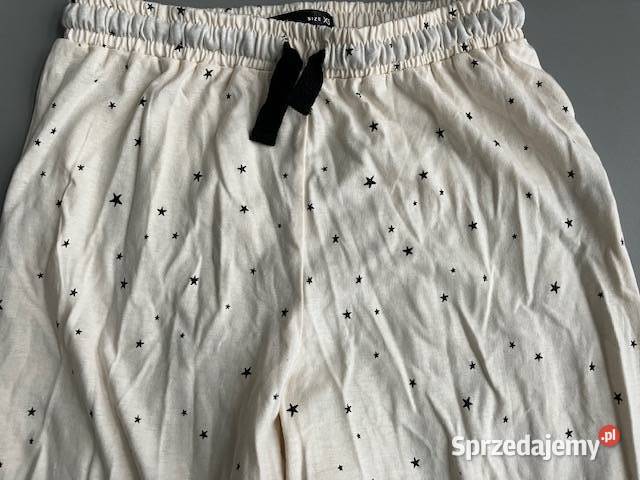 spodnie piżamy sinsay xs 34 100 bawełna gwiazdy Toruń sprzedam