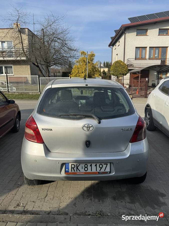 Toyota Yaris 14 D4D 2008 podkarpackie Krosno