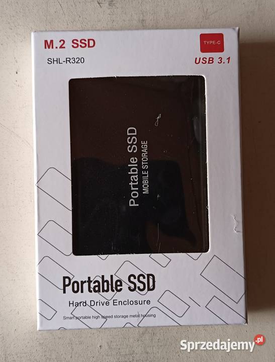 Dysk zewnętrzny Portable SSD 128TB nowy czar Jastrowie
