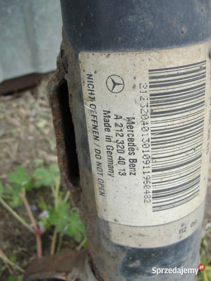AMORTYZATORY SPRĘŻYNY PRZÓD MERCEDES W212 Dąbrowa