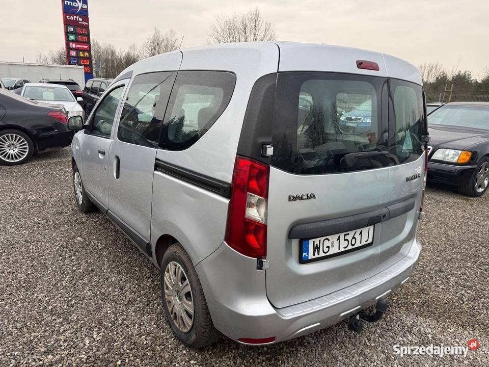 Dacia Doker 12benz 5os Klima Hak 2014r warmińsko-mazurskie Nidzica