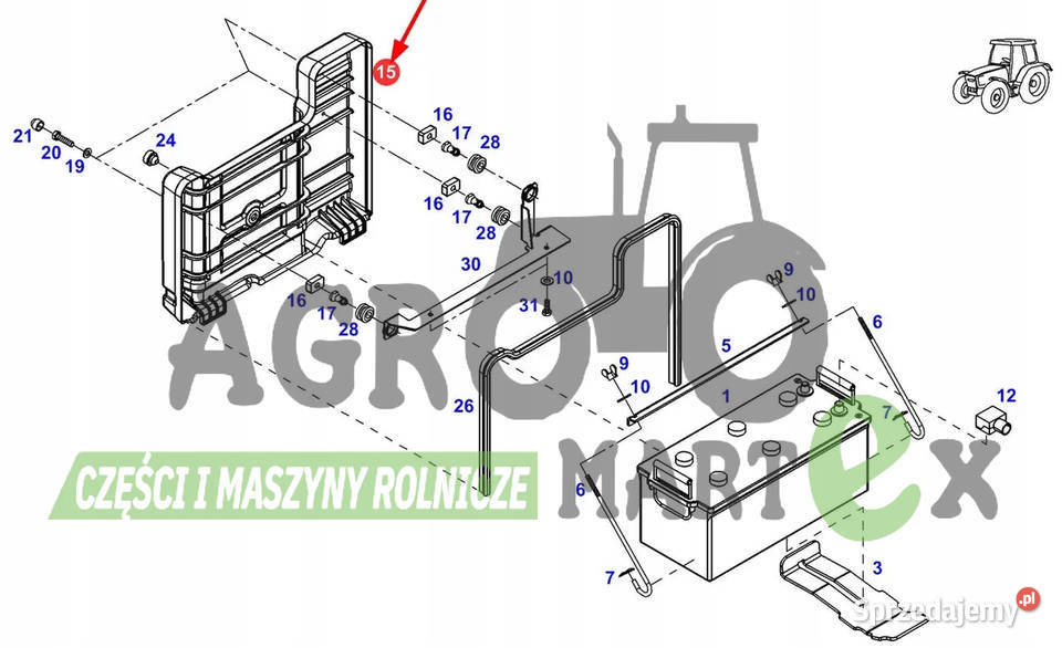 G931901050111 G931901050112 POKRYWA OBUDOWY Wichrów