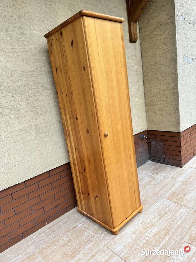Szafa jednodrzwiowa Skalik słupek drewniany Garwolin