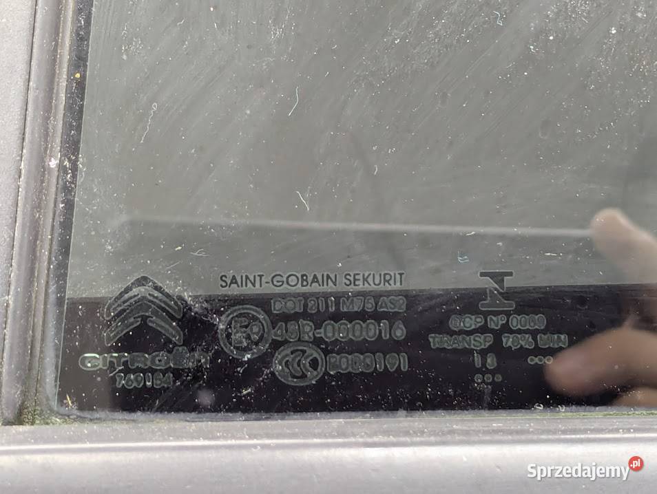 DRZWI LEWY TYŁ EHH TELES BLUE CITROEN C4 GRAND Białystok sprzedam