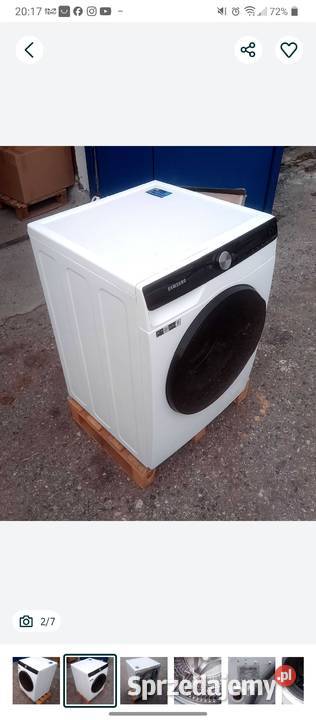 Pralko suszarka samsung 75cm warmińsko-mazurskie