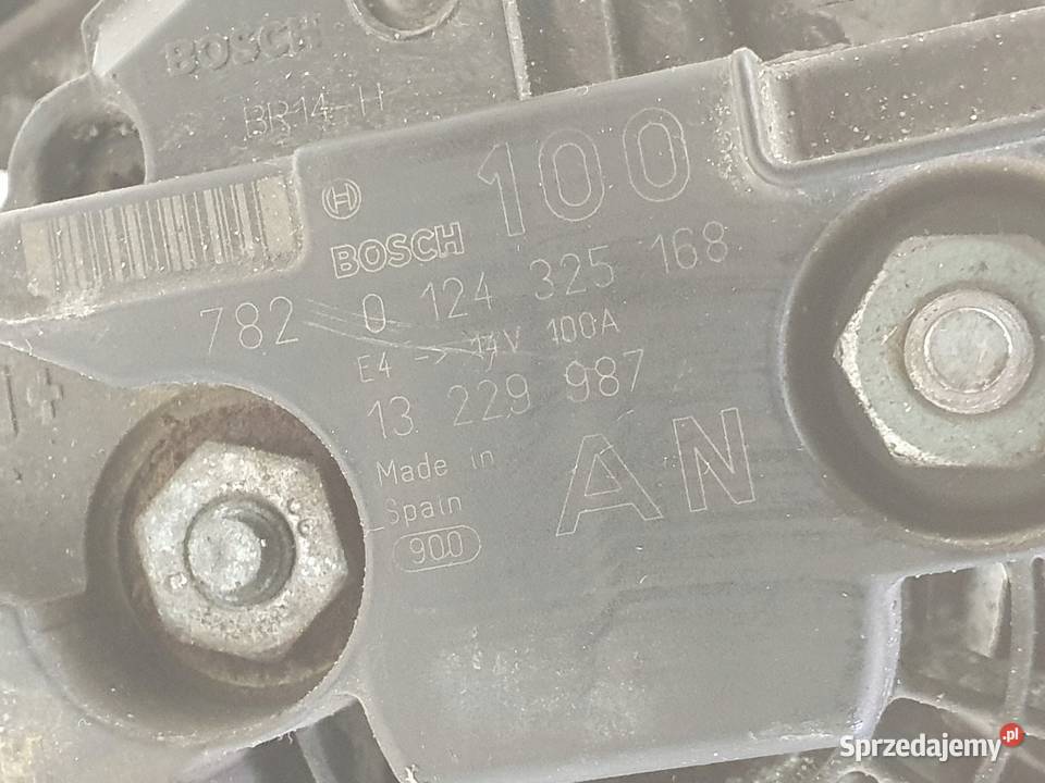 Opel Vectra C 22 DIRECT ALTERNATOR 100A Układ elektryczny silnika