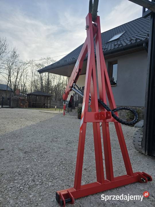 Ładowacz podnośnik do big bag kłod drewna lubuskie Żary sprzedam