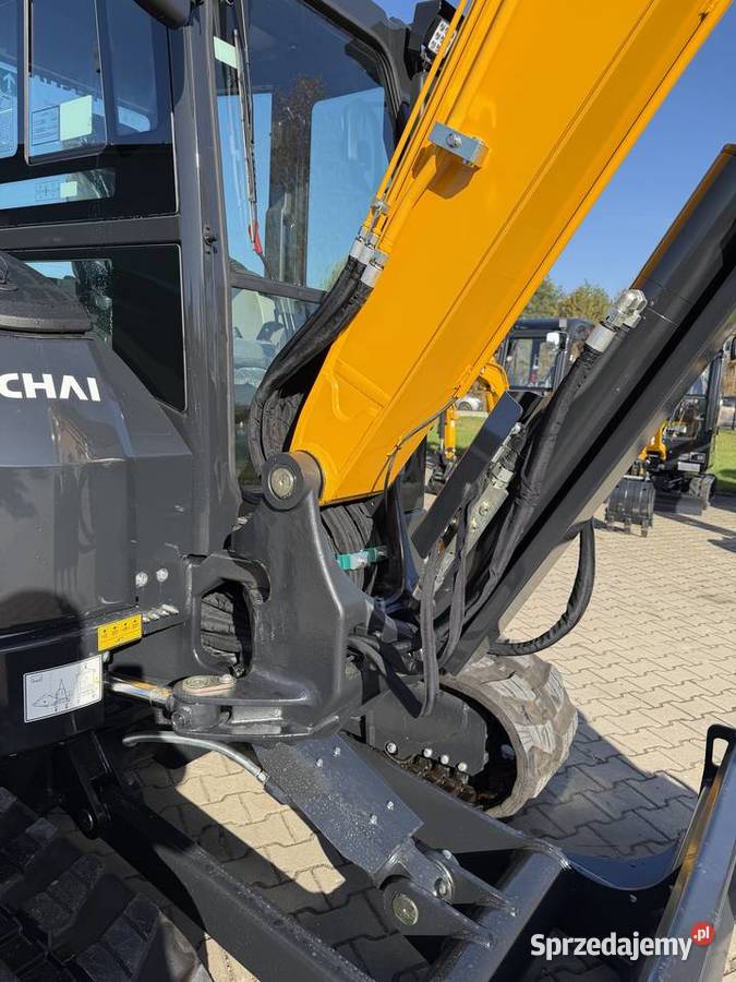 Nowa minikoparka YUCHAI U60 NEX GROUP Pozostałe Hipolitów
