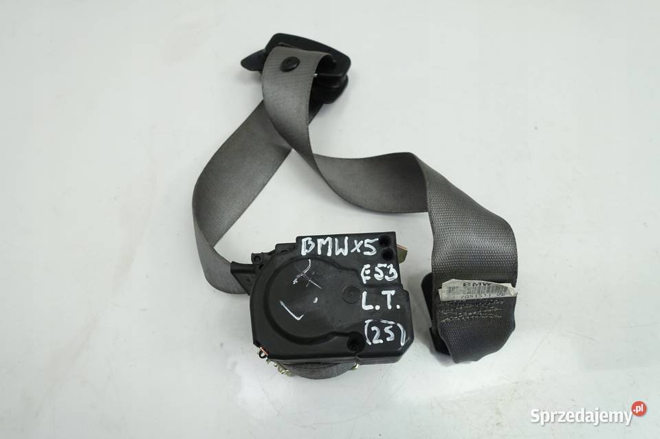 BMW X5 E53 TYLNY PAS BEZPIECZEŃŚTWA lewy tył Rudka