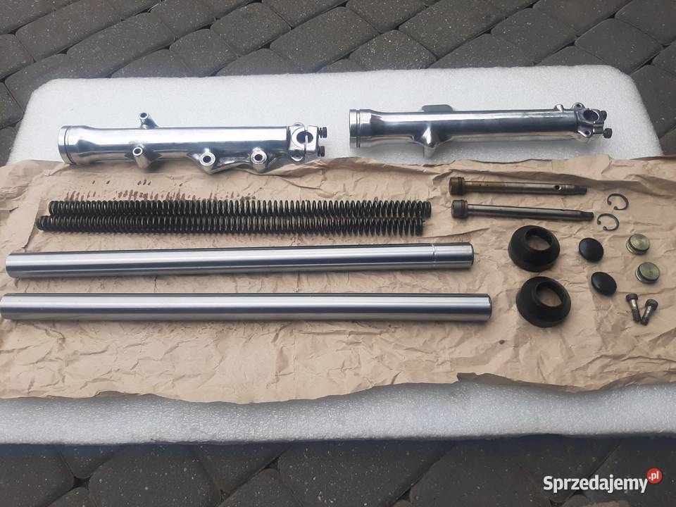 Suzuki GT 380 lagi zawieszenie przednie Elementy nadwozia Sieciechów