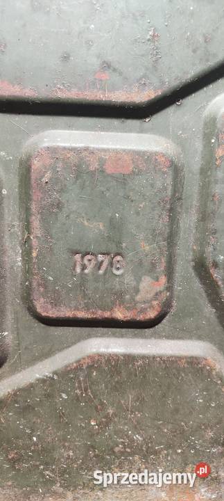Kanister 20l z 1978roku szczelny Zwoleń