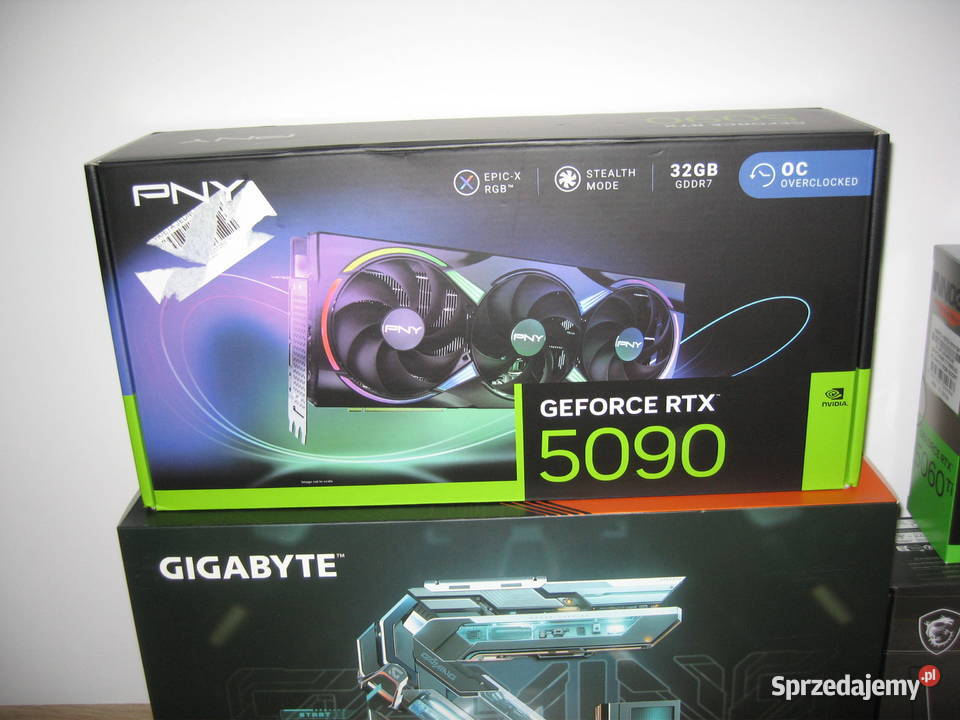 Krata graf RTX 5090 nowa aktywne małopolskie Niepołomice