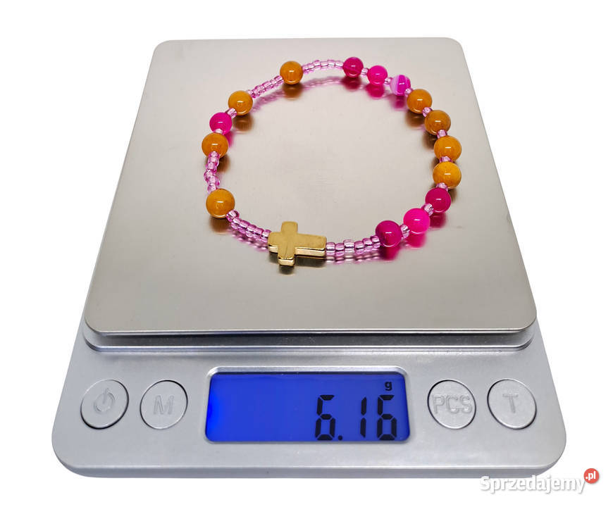 Bransoletka dziesiątka różańca BURSZTYN bałtycki Bransoletki mazowieckie Warszawa