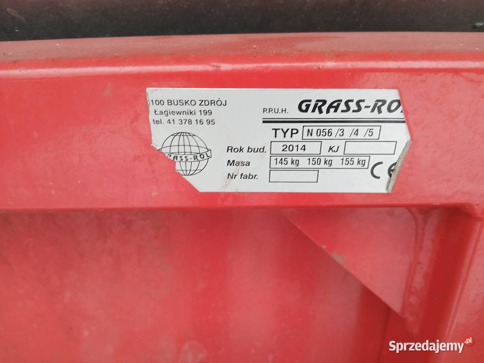 rozsiewacz do nawozu GrassROL wielkopolskie