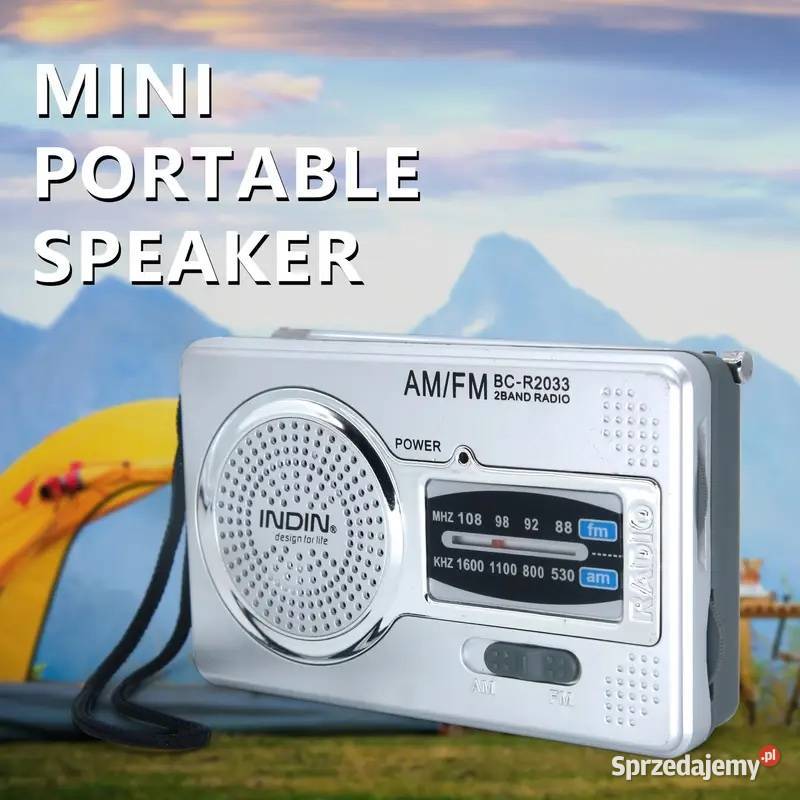RADIO PRZENOŚNE Na Baterie FM AM Swarzędz