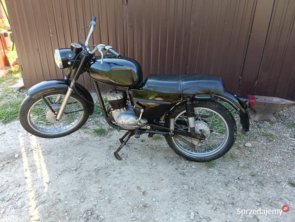 WSK 125 na chodzie