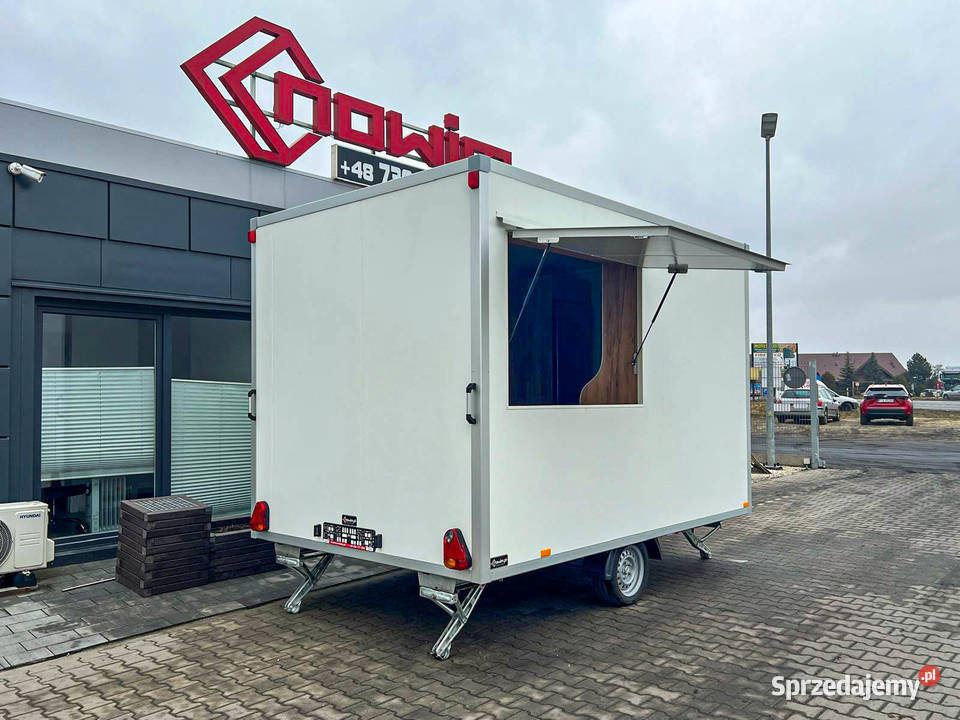 Budka gastronomiczna przyczepa gofry naleśniki