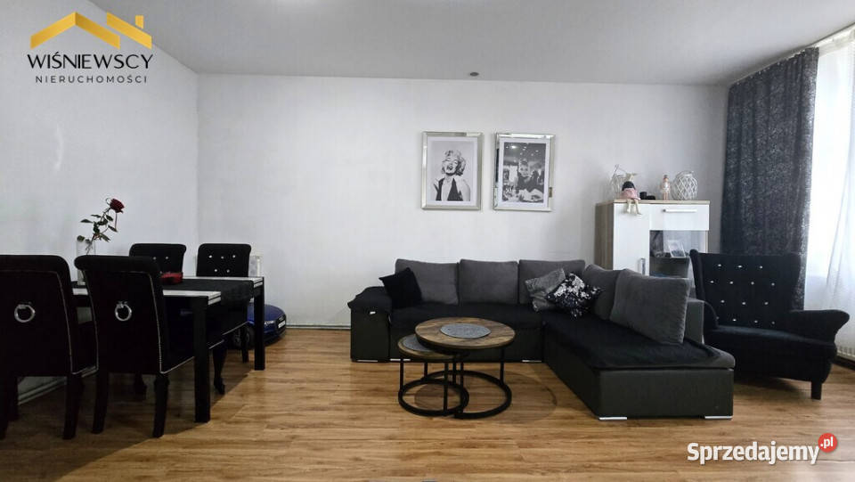 Mieszkanie 3 pokoje na parterze 66m2 Pasłęk